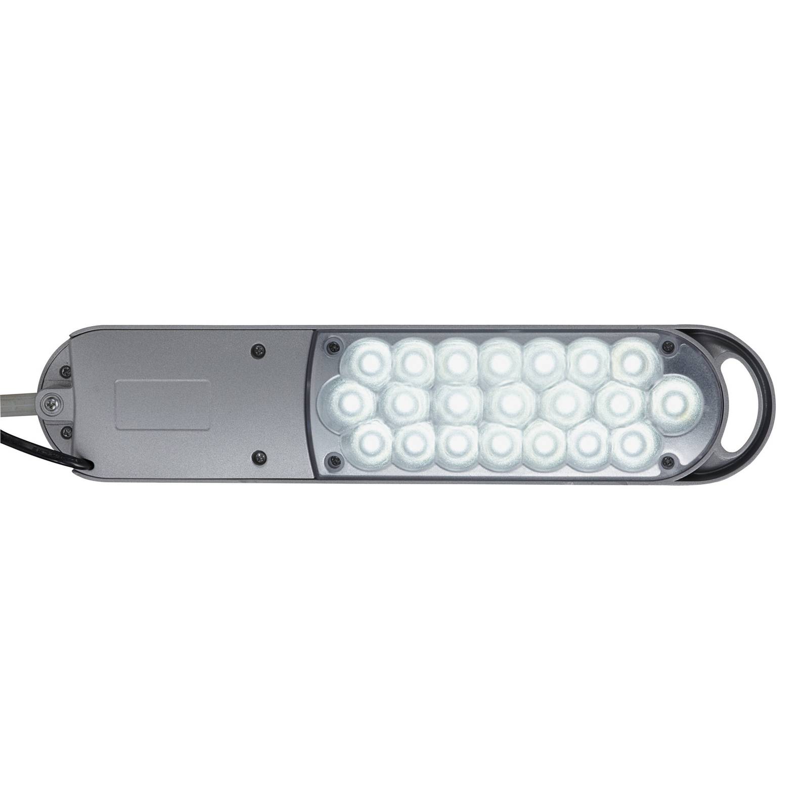 LED-Tischleuchte Atlantic m. Standfuß silber von Maul