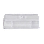 Djois Alzicht Hängemappenreiter Badgeformat Transparent Polystyrol 6,5 x 2,7 cm 25 Stück von Djois