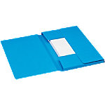 Djois Secolor Ordner 3 Laschen Kanzleipapier Blau Karton 25 x 36 cm von Djois