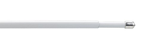 JalousieCrew 2 Stück Klemmstange Spannstange Farbe weiß - Länge 25 bis 115 cm - ausziehbar - Scheibenstange ohne zu Bohren (45-55 cm) von JalousieCrew