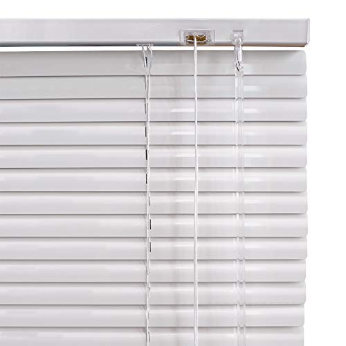 Alu Jalousie hell grau Stein - Breite 40 bis 220 cm - Höhe 140 cm, 170 cm und 240 cm - Tür Fenster Rollo Jalousette Aluminium Fensterjalousie Lamellen Metall (140 x 170 cm) von JalousieCrew