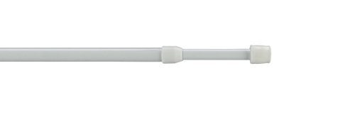 JalousieCrew 1 Stck. Klemmstange Spannstange Farbe weiß - Länge 40 bis 110 cm - Scheibenstange ohne zu Bohren (80-110 cm) von JalousieCrew