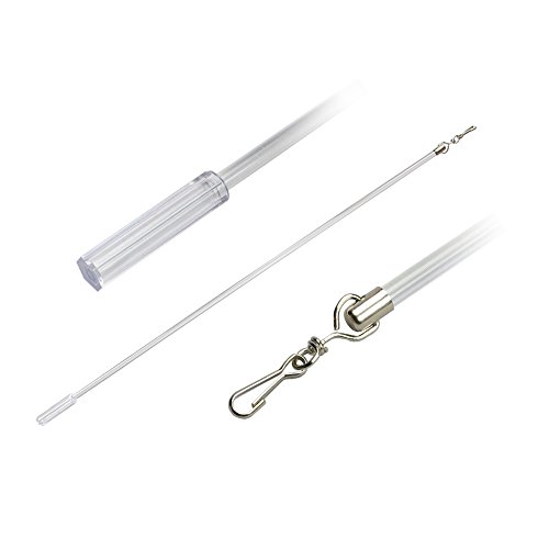 JalousieCrew 1 Stück Schleuderstab 5 mm Durchmesser Farbe Weiss (75 cm) von JalousieCrew