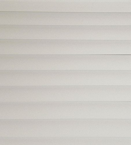 PVC Jalousie Weiß - Breite 40 bis 180 cm - Höhe 160/220 cm - Tür Fenster Rollo Kunststoff Jalousette Fensterjalousie Lamellen Plastik (40 x 220 cm) von JalousieCrew