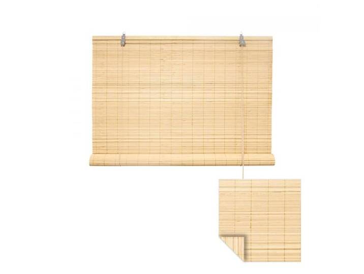 Bambusrollo 40x130cm in natur - Fenster Sichtschutz Bambus Rollos von Jalousiescout