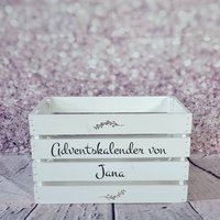 Große Adventskiste Personalisiert Mit Namen Für Einen Adventskalender Zum Befüllen Holzkiste Weihnachten Große Adventskiste Personalisiert Mit Namen Für Einen Adventskalender Zum Befüllen Holzkiste Weihnachten von Jamamoshop