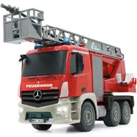 JAMARA Feuerwehr Drehleiter Mercedes-Benz Antos 1:20 2,4GHz mit Spritzfunktion JAMARA Feuerwehr Drehleiter Mercedes-Benz Antos 1:20 2,4GHz mit Spritzfunktion von Jamara e.K.
