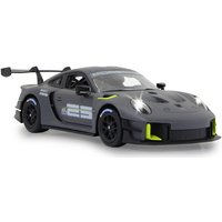 JAMARA Kinderfahrzeug, Porsche 911 GT2 RS Clubsport 25 1:18 grau 2,4 GHz Bausatz von Jamara