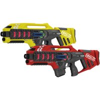 JAMARA Laser-Gun, Kunststoff, ab 6 Jahre - gelb | rot von Jamara