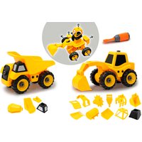 JAMARA Spielzeug-Baufahrzeug, Ab 4 Jahren - gelb von Jamara