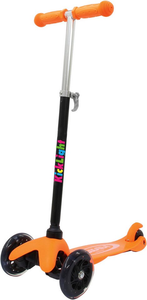 Jamara Dreiradscooter KickLight, mit LED-Rädern von Jamara