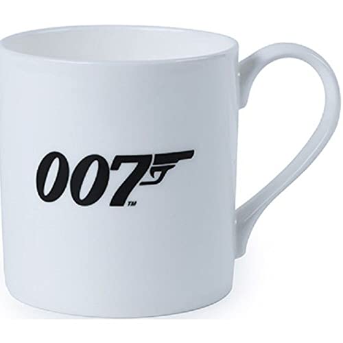 James Bond 007 Tasse The Name is Bond - weiß/schwarz, bedruckt, aus Porzellan, in Geschenkverpackung. von James Bond