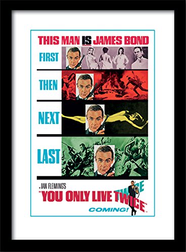 James Bond Memorabilia, Mehrfarbig, 30 x 40cm von iPosters