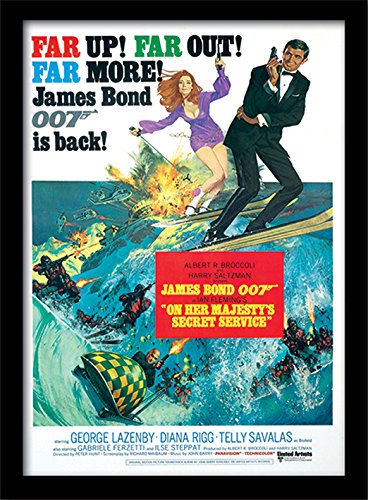 James Bond Memorabilia, Mehrfarbig, 30 x 40cm von iPosters