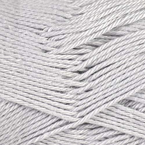 James C Brett Its Pure Cotton – 100% Cotton DK Strickgarn (IC07 Grau) von James C. Brett