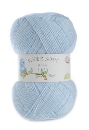 James C Brett Baby 4-lagig, 100 g Knäuel, BY5 James C Brett Baby 4-lagig, 100 g Knäuel, BY5 von James C. Brett