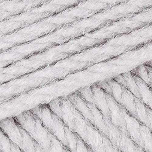 James C Brett Top Value Chunky Acrylgarn Stricken Häkelwolle 100 g Knäuel (TC11 Hellgrau) von James C. Brett