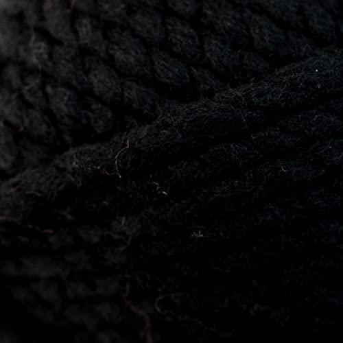 James C Brett Top Value Super Chunky Strickwolle, 100% Acrylgarn, 1 x 100 g Knäuel, Schwarz – TSC13 James C Brett Top Value Super Chunky Strickwolle, 100% Acrylgarn, 1 x 100 g Knäuel, Schwarz – TSC13 von James C. Brett
