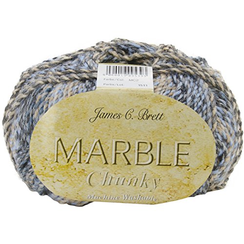 James C. Brett MC2 Marble Chunky Yarn Sandpiper von James C. Brett