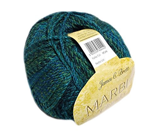 James C. Brett Marble Chunky - MAC 46 - Oceana, Shades of Turquoise and Green by James C. Brett James C. Brett Marble Chunky - MAC 46 - Oceana, Shades of Turquoise and Green by James C. Brett von James C. Brett
