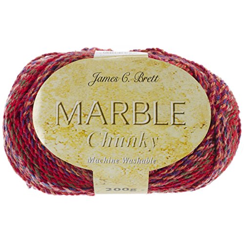 James C. Brett mc43 Marble Chunky Yarn-Strawberry rot James C. Brett mc43 Marble Chunky Yarn-Strawberry rot von James C. Brett