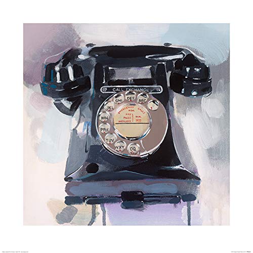 James Paterson "Call Exchange 60 x 60cm Kunstdruck von James Paterson