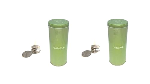 James Premium Grüne Metallic Paddose 2er Pack von James Premium
