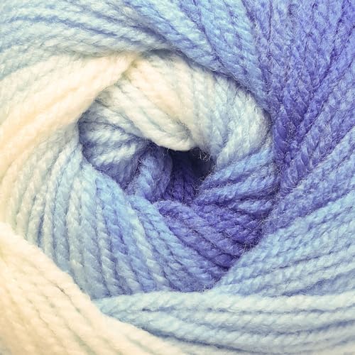 Wendy Wools Giggles Rainbow Doppelstrick, 100 g Knäuel, mehrfarbig (WG05) von James C. Brett