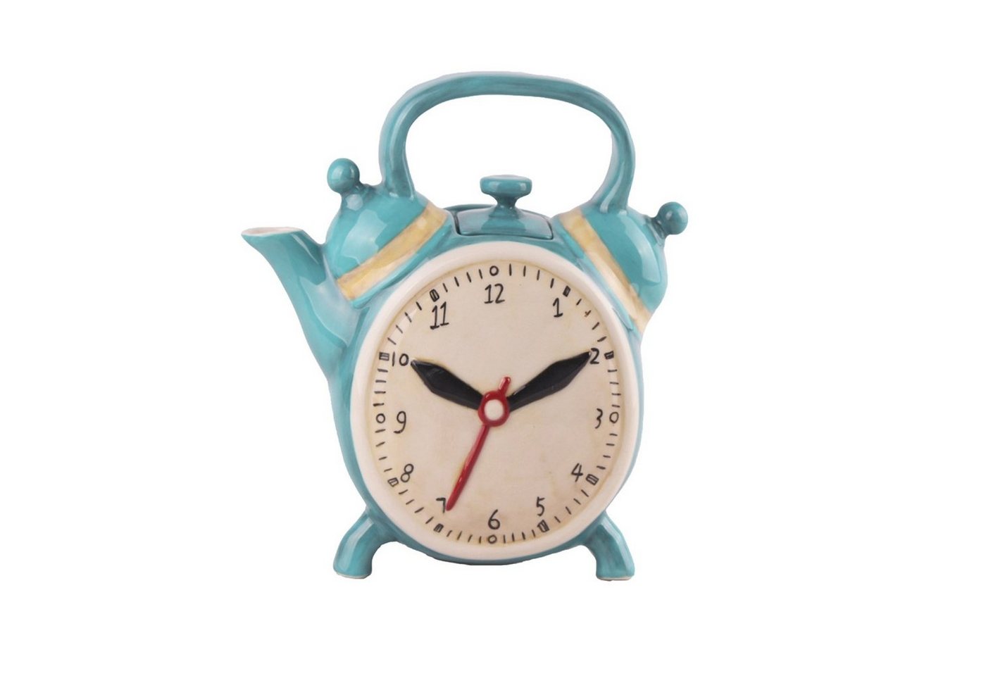 Jameson + Tailor Teekanne Design-Kanne Wecker, 0.5 l, (Stück, 1-St), Teekanne Porzellan von Jameson + Tailor