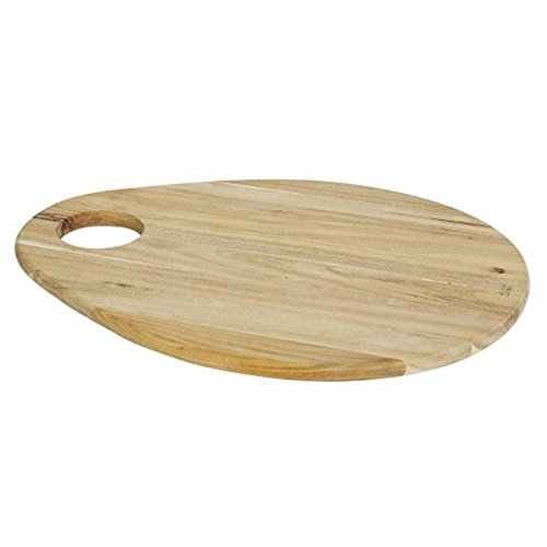 Jamie Oliver 554966 Pizza-Servierbrett - Eiche - Eichenholz - 26 x 33 cm von Jamie Oliver