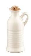 Jamie Oliver Terrakotta-Ölflasche cremeweiß, 0,3 ltr., H = 17 cm, Durchmesser = 7,5 cm von Jamie Oliver