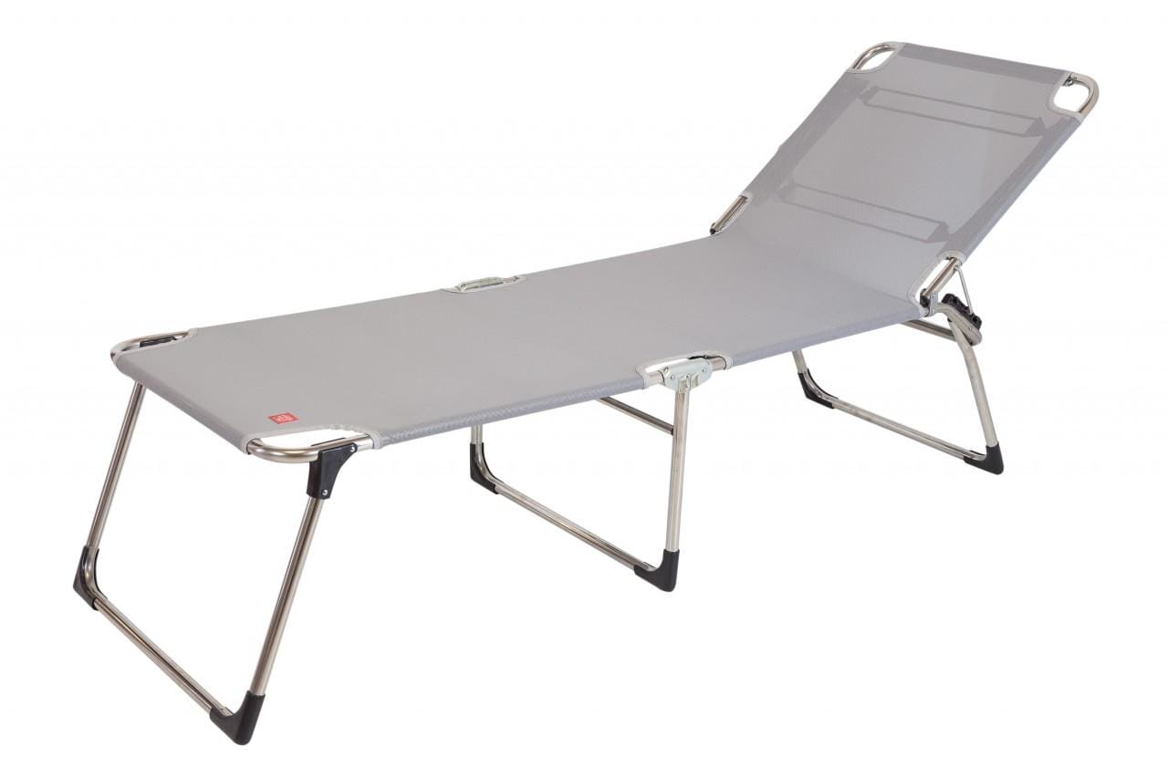 AMIGO 40 PLUS Grau Alu-Gartenliege von FIAM AMIGO 40 PLUS Grau Alu-Gartenliege von FIAM von FIAM