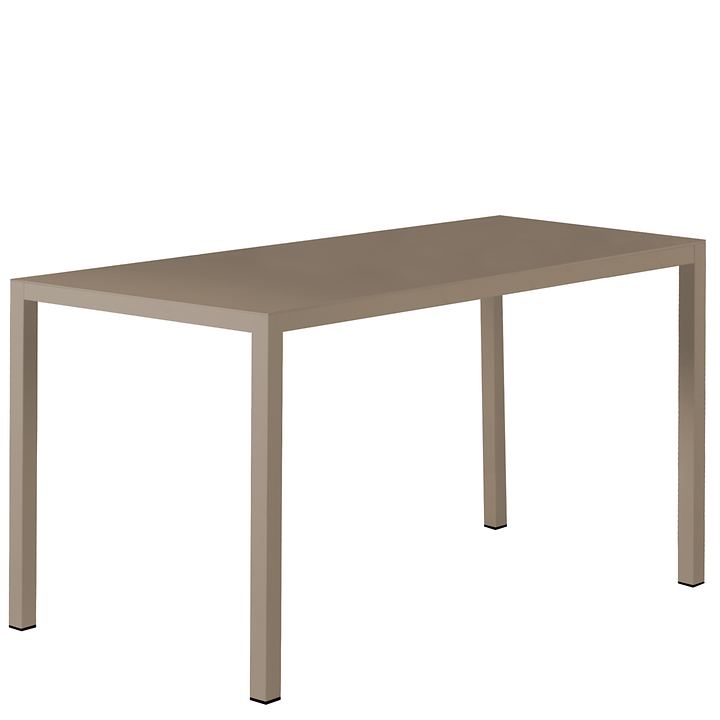 Gr. Design-Tisch 'Fiam Aria' taupe von Jan_Kurtz