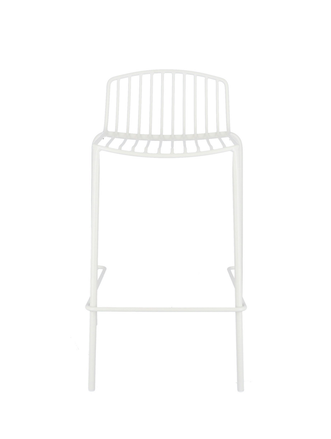 Jan Kurtz Barstuhl Hocker Mori Outdoor 49 X 81 X 49 Cm Sitzhöhe 65 Cm Weiß B-Ware von Jan Kurtz