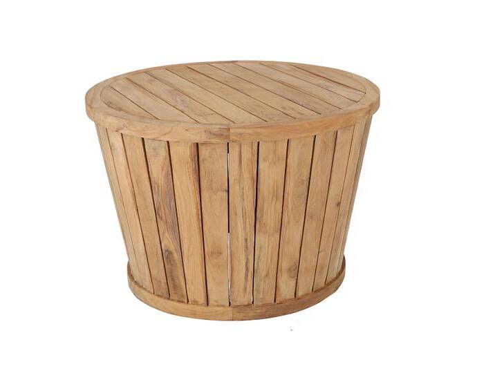 Jan Kurtz Circus Beistelltisch recyceltes Teak von Jan-Kurtz