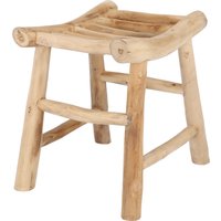 Jan Kurtz Fred Hocker Teak massiv 45x35x46,5 cm von Jan Kurtz