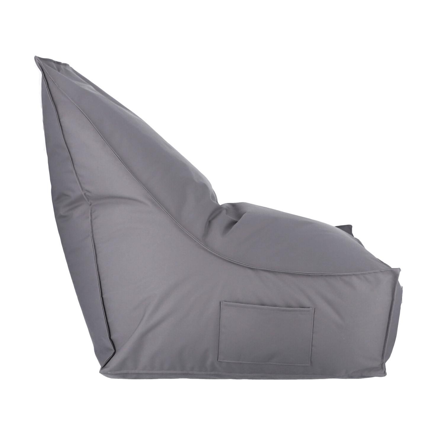 Jan Kurtz - Gordon Outdoor Sitzsack - anthrazit/LxBxH 80x60x80cm von Jan Kurtz