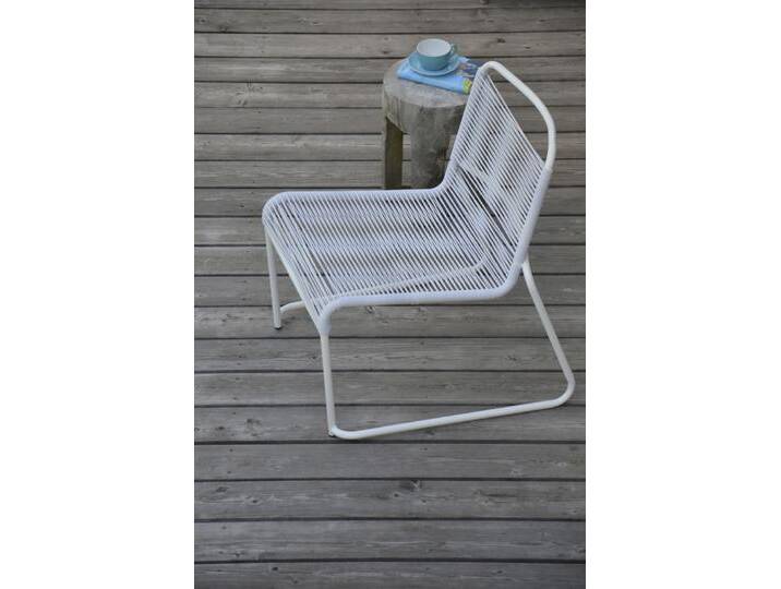 Jan Kurtz Lido Loungesessel Aluminium/PVC-Band von Jan-Kurtz