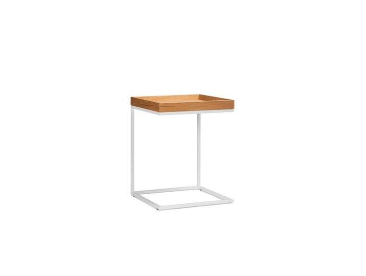 Jan Kurtz Möbel Ablagetisch/Anstelltisch Pizzo braun, Designer Jan Kurtz, 52x40x40 cm von Jan-Kurtz