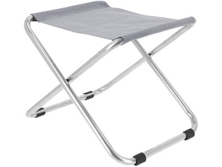 Jan Kurtz Möbel Falt-hocker Fiam Chico grau, Designer Francesco Favagrossa, 45x49x50 cm von Jan-Kurtz