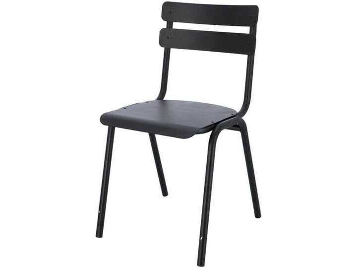 Jan Kurtz Möbel stapelbarer Stuhl One schwarz, Designer Jan Kurtz, 80x45x48 cm Jan Kurtz Möbel stapelbarer Stuhl One schwarz, Designer Jan Kurtz, 80x45x48 cm von Jan-Kurtz