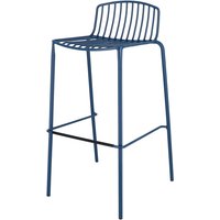 Jan Kurtz - Mori Gartenbarstuhl, 75 cm, blau von Jan Kurtz