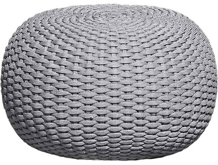 Jan Kurtz OUTDOORPOUF, Hellgrau, Kunststoff, 60x35x60 cm, Outdoor, Wohnzimmer, Hocker, Poufs Jan Kurtz OUTDOORPOUF, Hellgrau, Kunststoff, 60x35x60 cm, Outdoor, Wohnzimmer, Hocker, Poufs von Jan-Kurtz