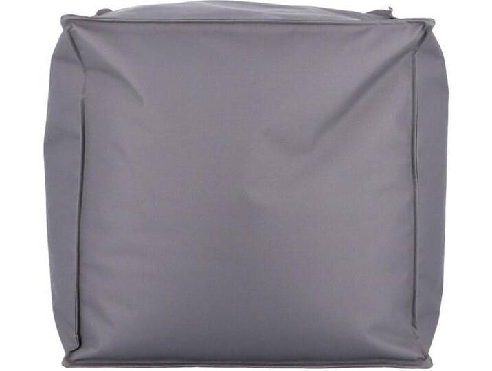 Jan Kurtz OUTDOORSITZSACK, Anthrazit, Uni, Füllung: recyceltes Polystyrol (EPS), 55x45x55 cm, Outdoor, Wohnzimmer, Hocker, Sitzsäcke von Jan-Kurtz