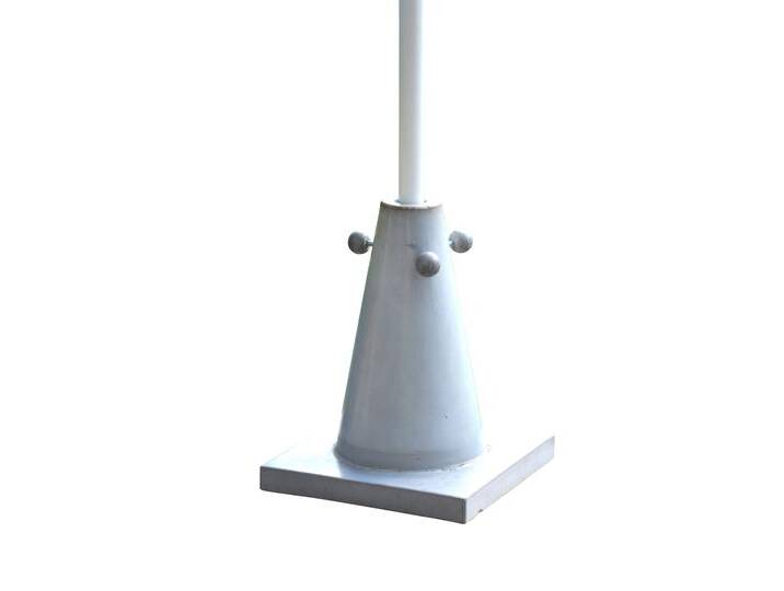 Jan Kurtz Pylon Schirmständer Beton gewachst 30x30x40 cm von Jan-Kurtz