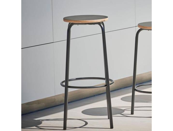 jankurtz Barhocker PARIS schwarz Höhe 75cm von Jan-Kurtz