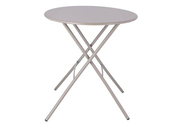 jankurtz Klapptisch SIRIO taupe rund von Jan-Kurtz