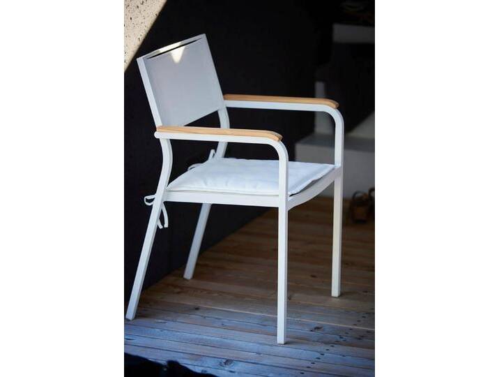 jankurtz Stuhl Lux aus Aluminium, Weiß, weiß, Weiß jankurtz Stuhl Lux aus Aluminium, Weiß, weiß, Weiß von Jan-Kurtz