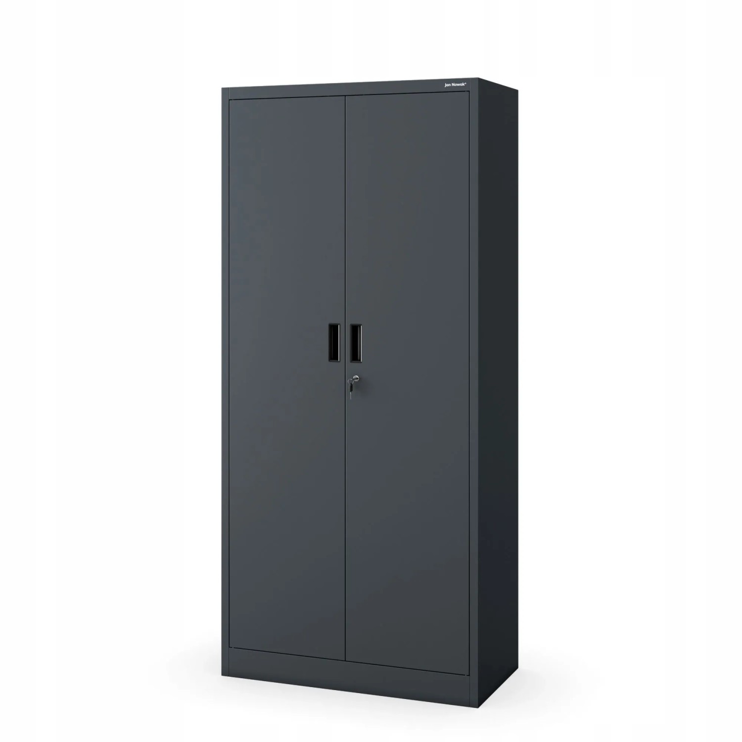 Jan Nowak Aktenschrank Metallschrank Jan Compact Anthrazit 175x80x40 cm mit Zylinderschloss und 4 Einlegeböden von Jan Nowak