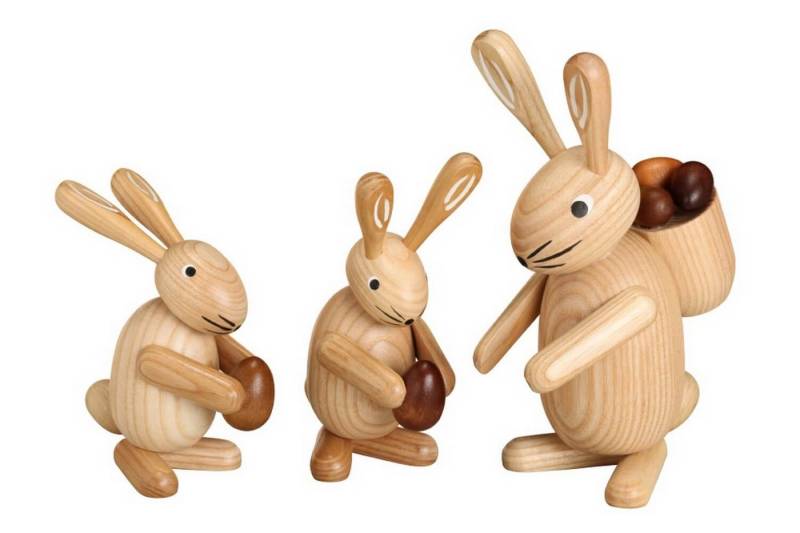 Jan Stephani Erzgebirgische Volkskunst Osterhase von Jan Stephani Erzgebirgische Volkskunst